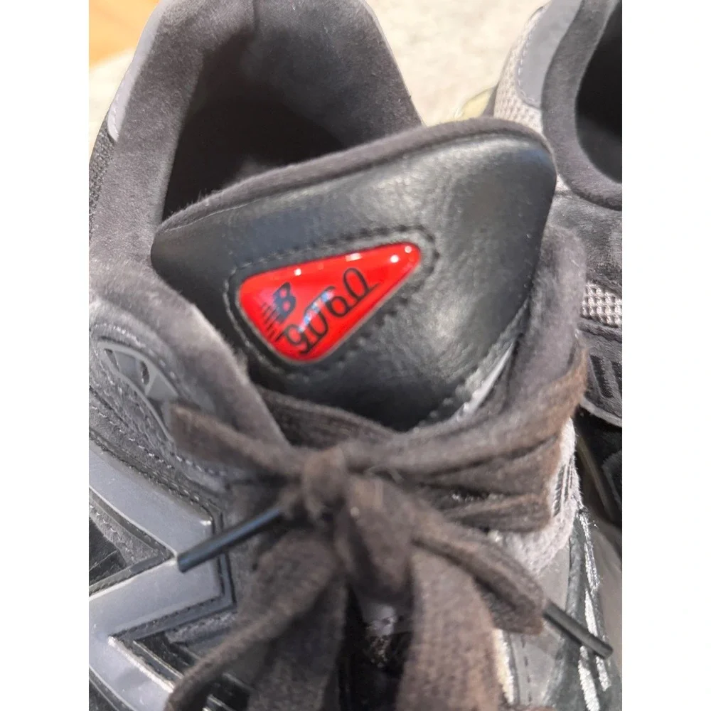 New‎ Balance 9060 Phantom Magnet Black Grey Suede Sneakers U9060GH Mens